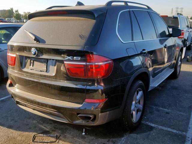 5UXZV8C52CL422710 - 2012 BMW X5 XDRIVE5 BLACK photo 4