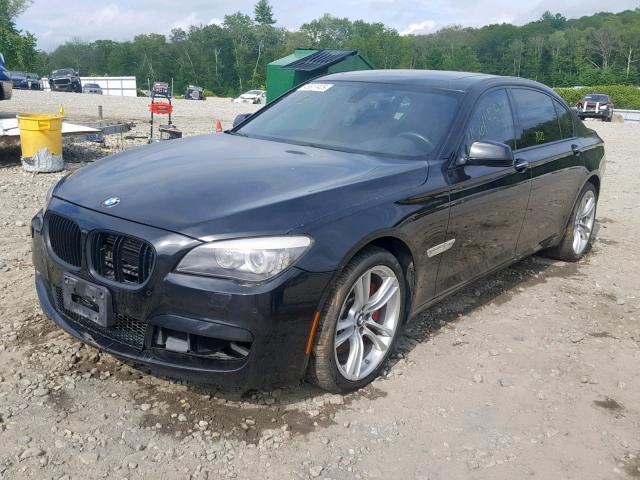 WBAKC8C52CC435835 - 2012 BMW 750 LXI BLACK photo 2