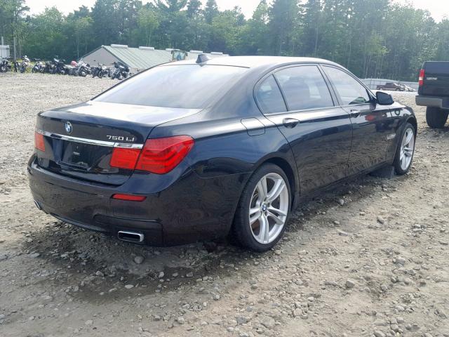 WBAKC8C52CC435835 - 2012 BMW 750 LXI BLACK photo 4