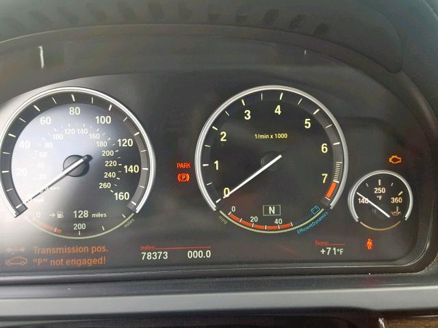 WBAKC8C52CC435835 - 2012 BMW 750 LXI BLACK photo 8