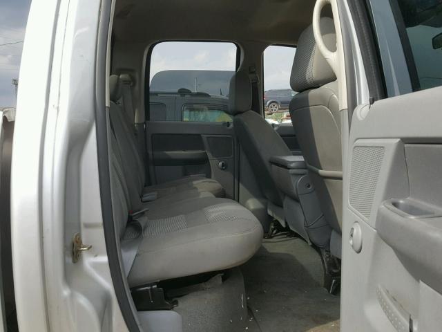 1D7HA18N56J108449 - 2006 DODGE RAM 1500 S SILVER photo 6