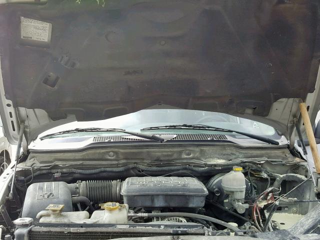 1D7HA18N56J108449 - 2006 DODGE RAM 1500 S SILVER photo 7