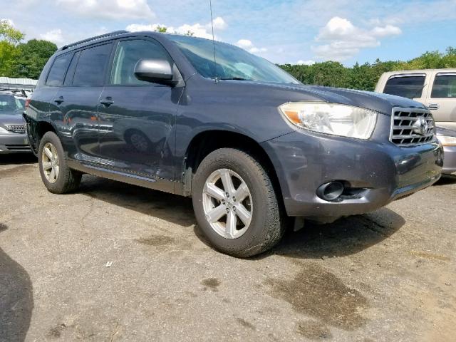 JTEES41A992144299 - 2009 TOYOTA HIGHLANDER GRAY photo 1