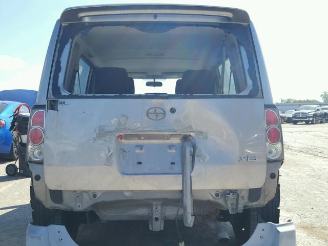 JTLKT334764068494 - 2006 TOYOTA SCION XB Күміс фото 9