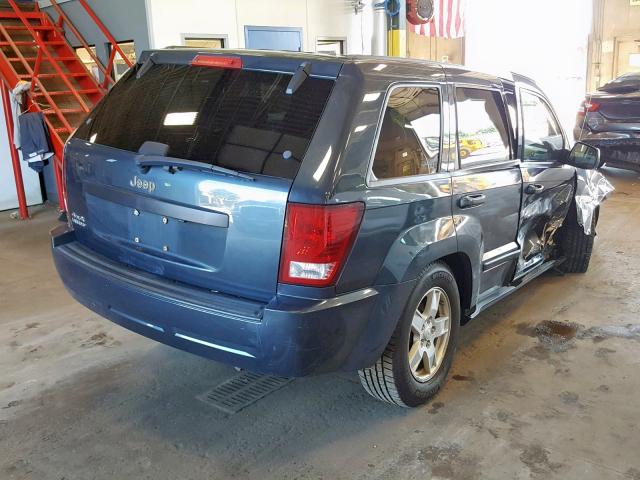 1J8GR48K97C593022 - 2007 JEEP GRAND CHER BLUE photo 4