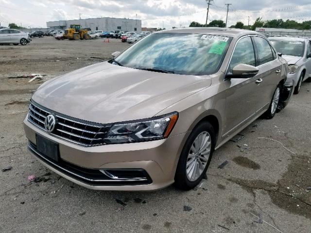 1VWBT7A38GC022819 - 2016 VOLKSWAGEN PASSAT SE GOLD photo 2