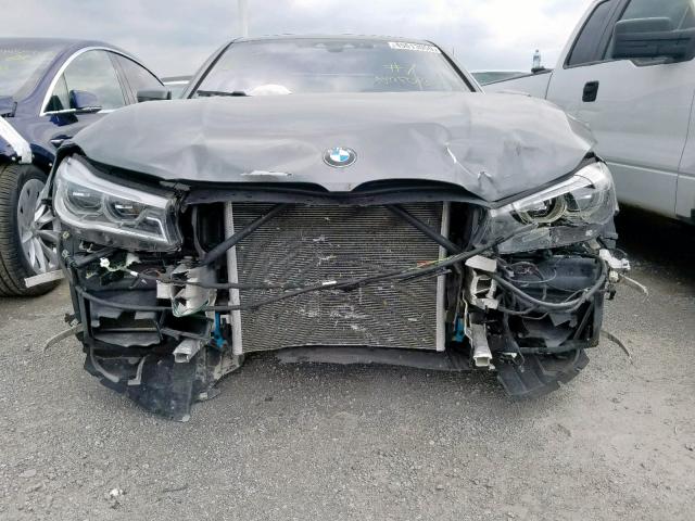 WBA7B0C54GG526825 - 2016 BMW 750 XI GRAY photo 9