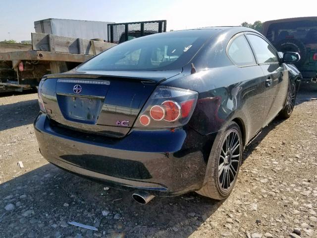 JTKDE167290300707 - 2009 TOYOTA SCION TC შავი ფოტო 4