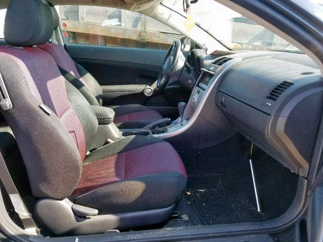 JTKDE167290300707 - 2009 TOYOTA SCION TC შავი ფოტო 5