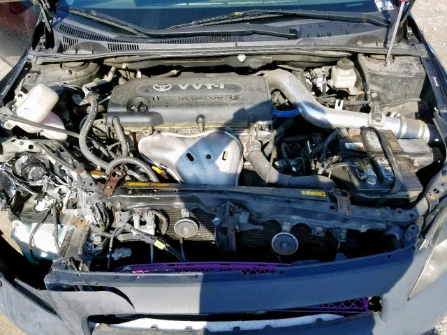 JTKDE167290300707 - 2009 TOYOTA SCION TC შავი ფოტო 7