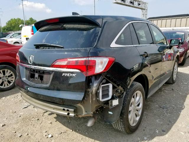 5J8TB3H57GL013735 - 2016 ACURA RDX TECHNO BLACK photo 4