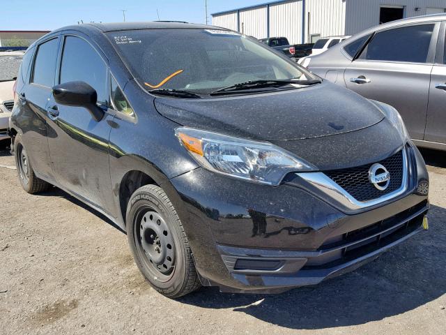 3N1CE2CP0HL354377 - 2017 NISSAN VERSA NOTE BLACK photo 1