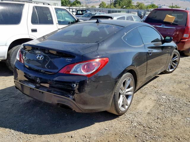 KMHHT6KD8BU046440 - 2011 HYUNDAI GENESIS CO BLACK photo 4