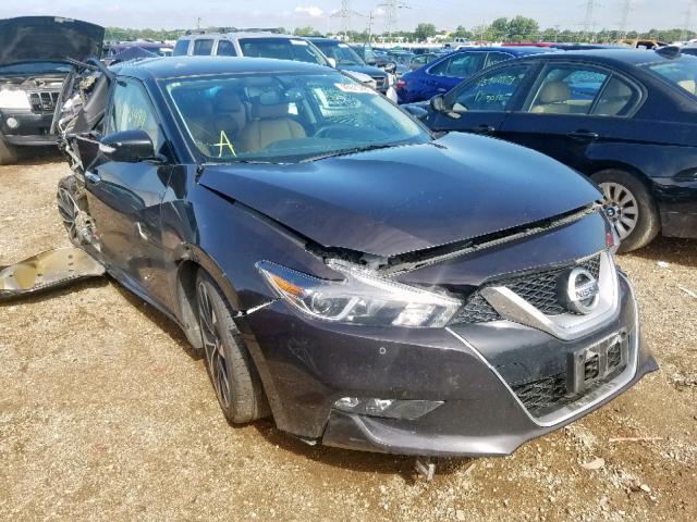 1N4AA6AP7HC396296 - 2017 NISSAN MAXIMA 3.5 BLACK photo 1