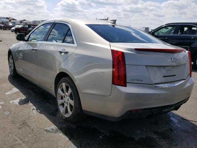 1G6AH5RX3F0101880 - 2015 CADILLAC ATS LUXURY TAN photo 3