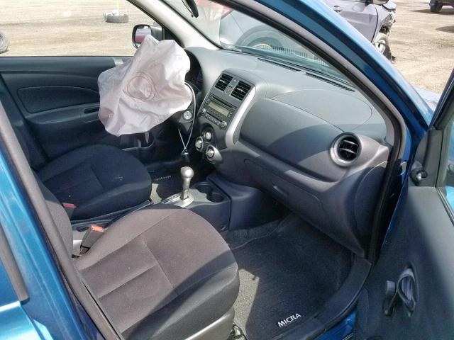 3N1CK3CP5HL265581 - 2017 NISSAN MICRA BLUE photo 5