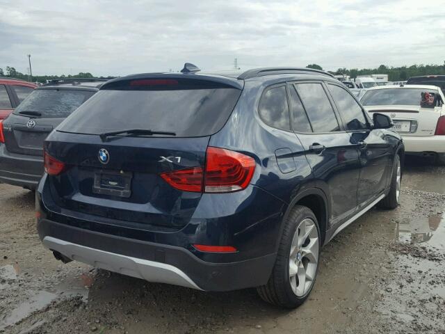 WBAVM5C50DVL63726 - 2013 BMW X1 XDRIVE3 BLUE photo 4