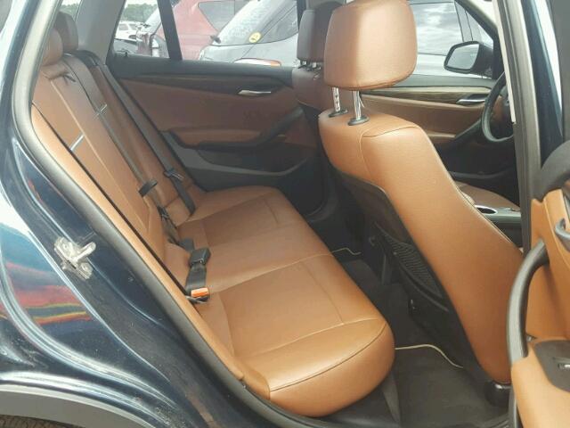 WBAVM5C50DVL63726 - 2013 BMW X1 XDRIVE3 BLUE photo 6