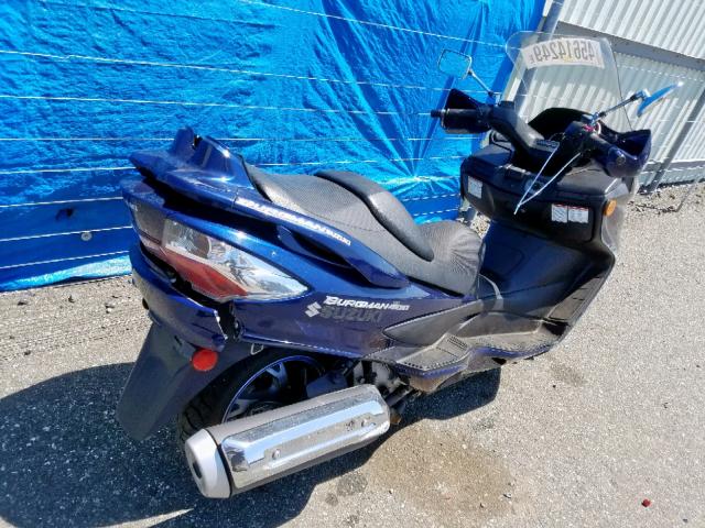 JS1CK44A872102074 - 2007 SUZUKI AN400 BLUE photo 4