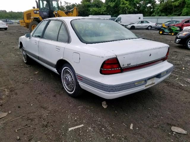 1G3HN52K5SH333587 - 1995 OLDSMOBILE 88 ROYALE WHITE photo 3