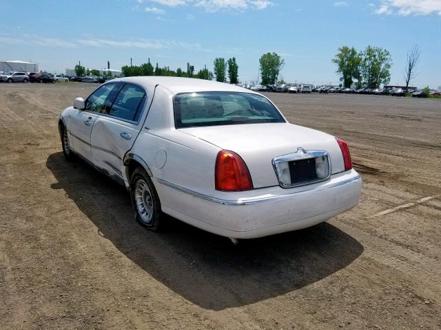 1LNHM85W41Y655408 - 2001 LINCOLN TOWN CAR C WHITE photo 3