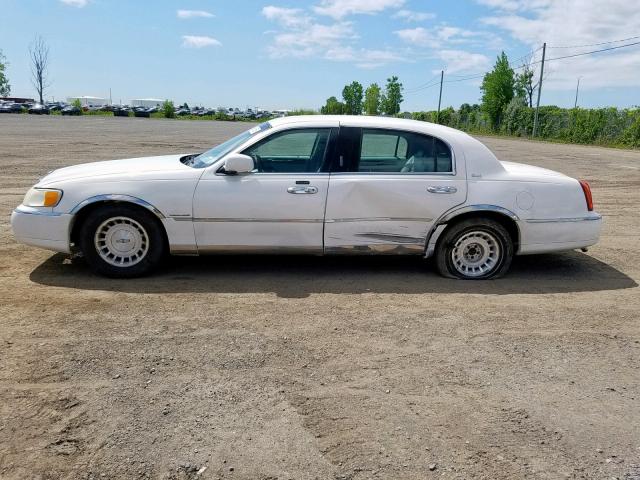 1LNHM85W41Y655408 - 2001 LINCOLN TOWN CAR C WHITE photo 9