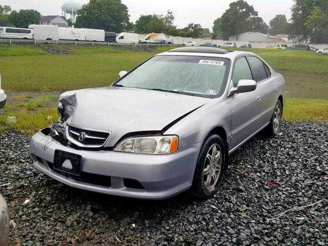 19UUA5679YA051522 - 2000 ACURA 3.2TL GRAY photo 2