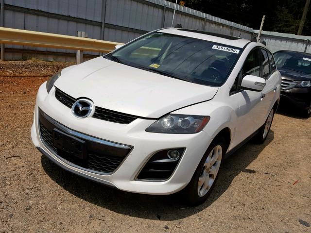 JM3ER4W32A0345916 - 2010 MAZDA CX-7 WHITE photo 2