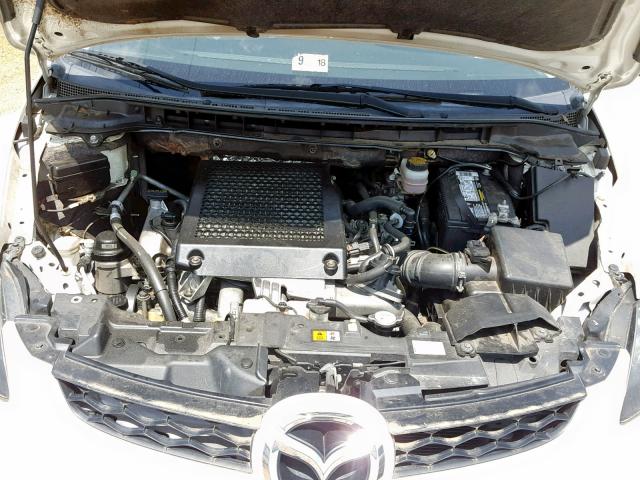 JM3ER4W32A0345916 - 2010 MAZDA CX-7 WHITE photo 7