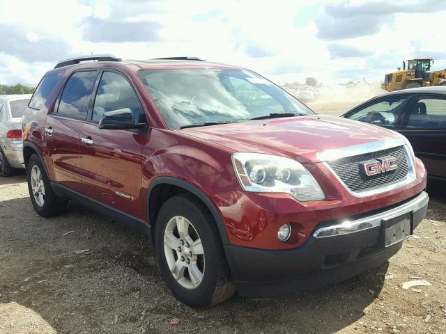 1GKER13778J111441 - 2008 GMC ACADIA SLE RED photo 1