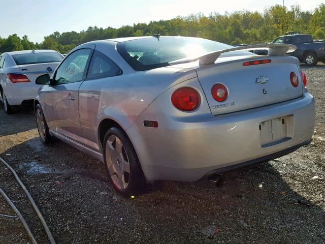 1G1AF1F55A7232719 - 2010 CHEVROLET COBALT 2LT SILVER photo 3