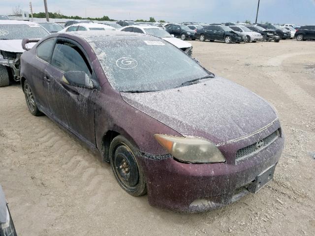 JTKDE177850055842 - 2005 TOYOTA SCION TC ბურგუნდია ფოტო 1