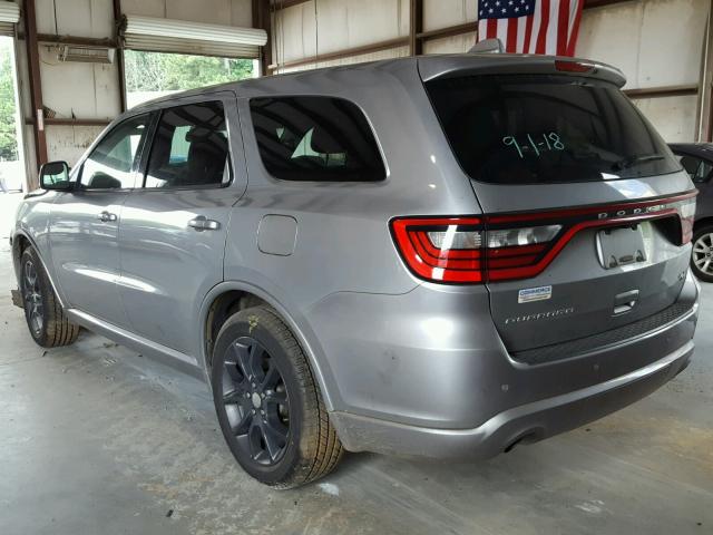 1C4SDHCT8GC483974 - 2016 DODGE DURANGO R/ SILVER photo 3