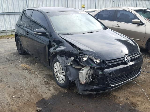 WVWAB7AJ1CW335042 - 2012 VOLKSWAGEN GOLF 黑色 照片 1