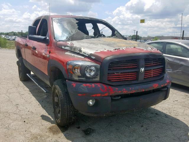 3D7KS28C66G286329 - 2006 DODGE RAM 2500 S RED photo 1