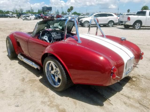 SP26116LA - 1965 COBRA TRIKE    KIT CAR RED photo 3