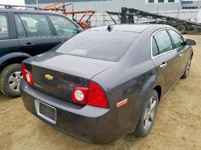 1G1ZC5EU4CF369588 - 2012 CHEVROLET MALIBU 1LT 灰色 照片 4