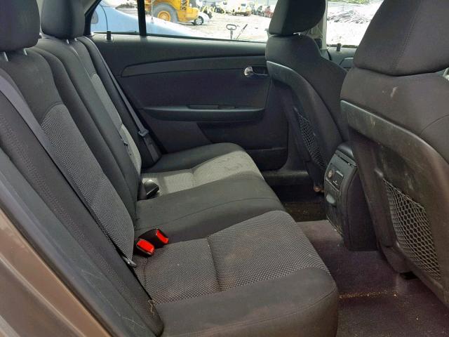 1G1ZC5E06CF203375 - 2012 CHEVROLET MALIBU 1LT 棕色 照片 6