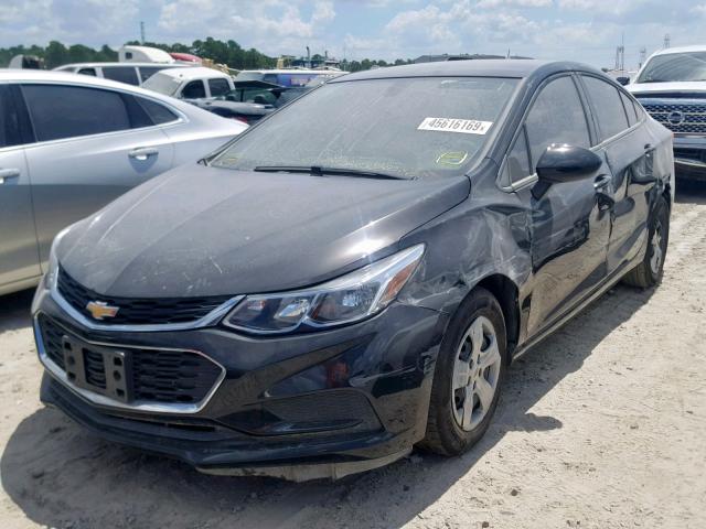 1G1BC5SM7J7223814 - 2018 CHEVROLET CRUZE LS BLACK photo 2