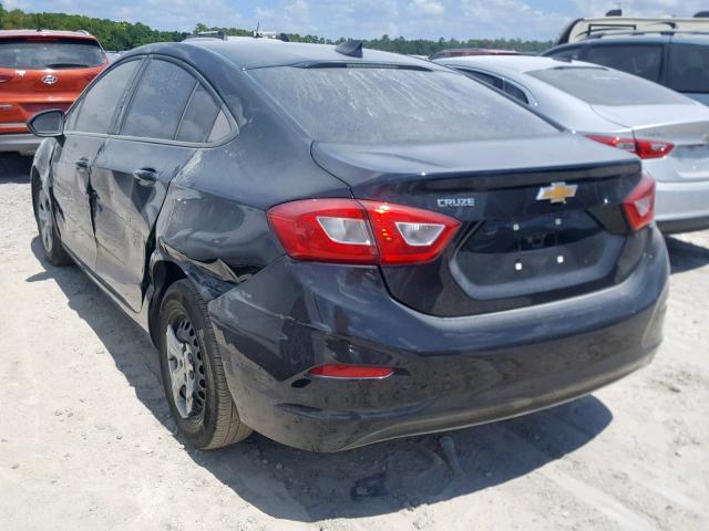 1G1BC5SM7J7223814 - 2018 CHEVROLET CRUZE LS BLACK photo 3