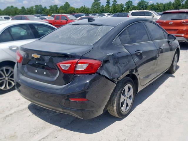 1G1BC5SM7J7223814 - 2018 CHEVROLET CRUZE LS BLACK photo 4