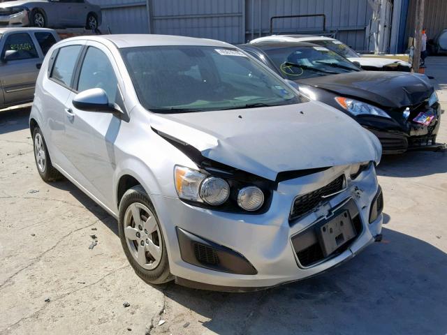 1G1JA6SH6D4102112 - 2013 CHEVROLET SONIC LS GRAY photo 1