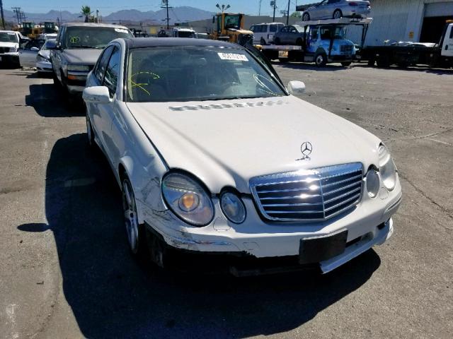 WDBUF56X79B418329 - 2009 MERCEDES-BENZ E 350 WHITE photo 1