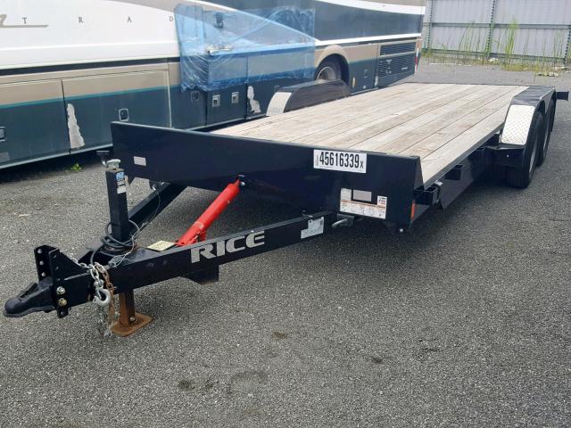 4RWR12022HH015623 - 2017 RICE TRAILER BLACK photo 3