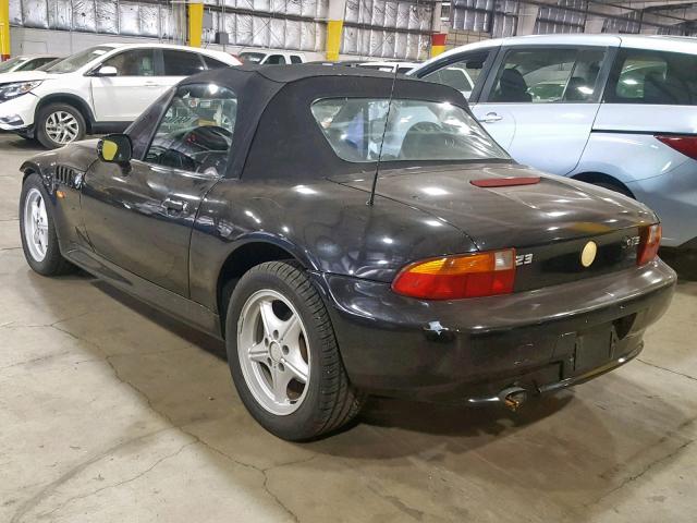 4USCH7320VLE03748 - 1997 BMW Z3 1.9 BLACK photo 3