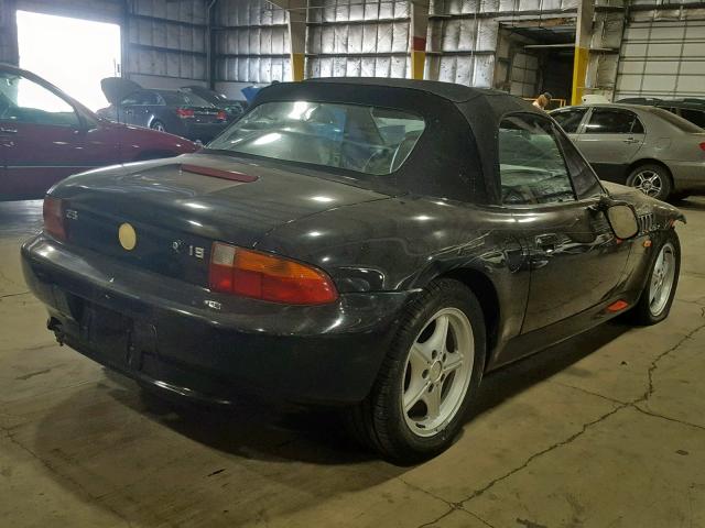 4USCH7320VLE03748 - 1997 BMW Z3 1.9 BLACK photo 4