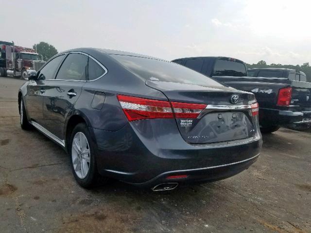 4T1BK1EB7EU086082 - 2014 TOYOTA AVALON BAS GRAY photo 3