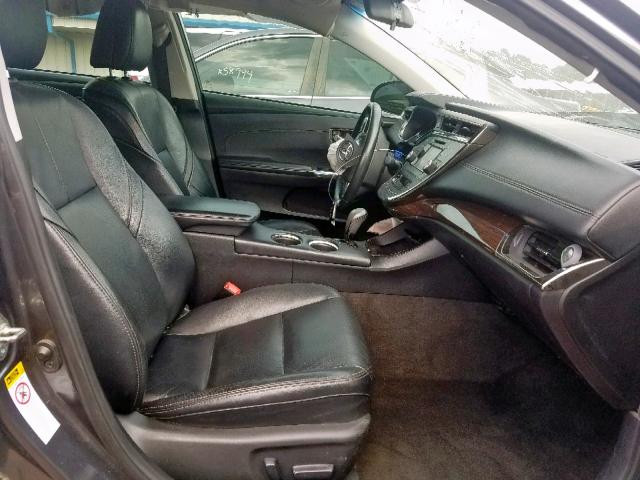 4T1BK1EB7EU086082 - 2014 TOYOTA AVALON BAS GRAY photo 5