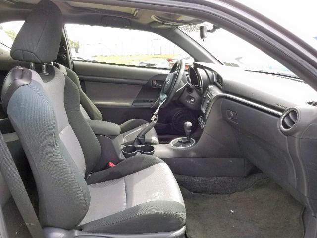 JTKJF5C7XE3077370 - 2014 TOYOTA SCION TC ნაცრისფერი ფოტო 5