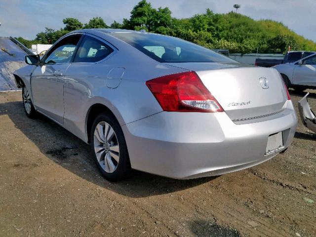 1HGCS1B81BA000670 - 2011 HONDA ACCORD EXL SILVER photo 3